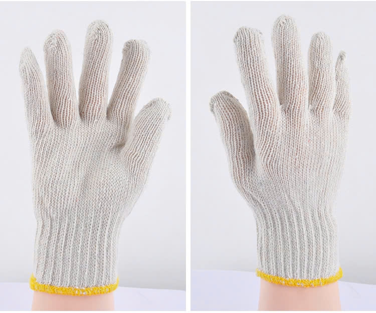 Găng tay Ams vải sợi bông thường