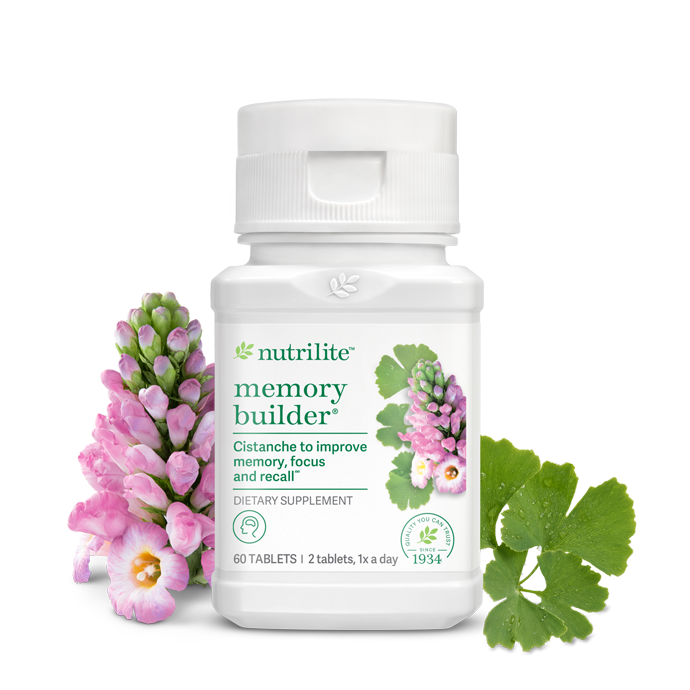 TPBVSK Nutrilite™ Memory Builder™ Supplement hỗ trợ trí não Hộp 60 viên