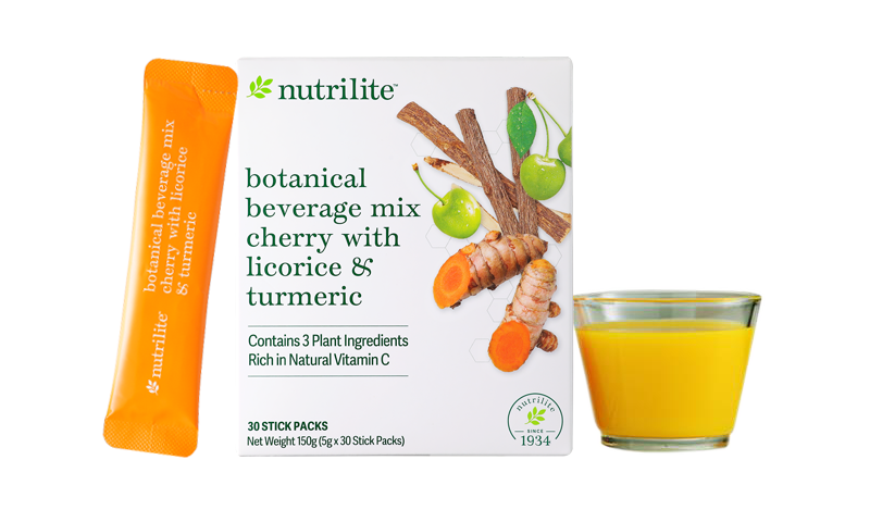 TPBVSK Nutrilite Botanical Beverage Mix Cherry with Licorice & Turmeric