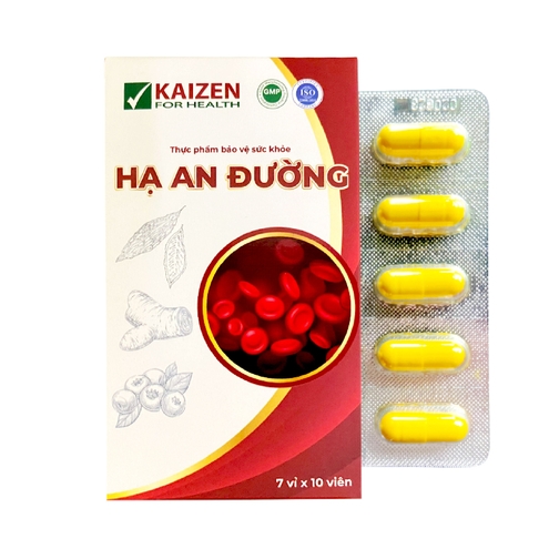 Thực phẩm bảo vệ sức khỏe Hạ An Đường - Viên uống hỗ trợ điều trị tiểu đường/ đái tháo đường