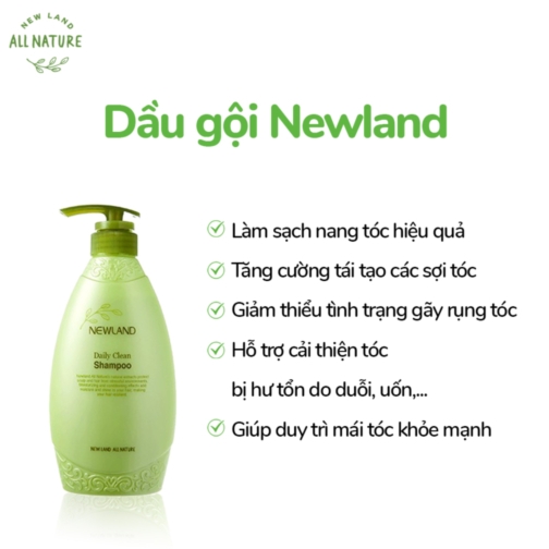 Dầu gội Newland Daily Clean Shampoo