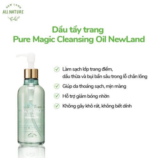 Dầu tẩy trang NewLand Pure Magic Cleansing Oi