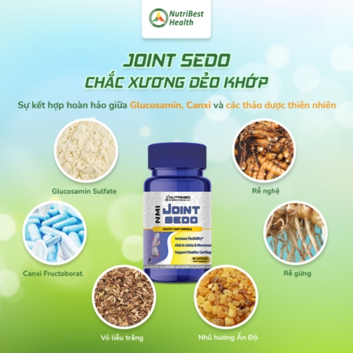Thực phẩm bảo vệ sức khỏe NMI Joint Sedo