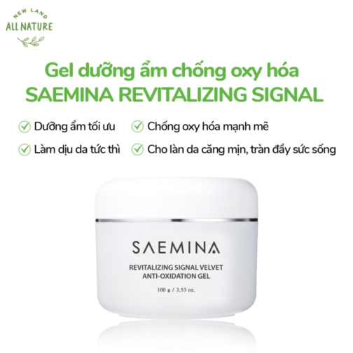 Gel cấp ẩm, hỗ trợ làm dịu da Saemina Revitalizing Signal Velvet Anti-oxidation Gel