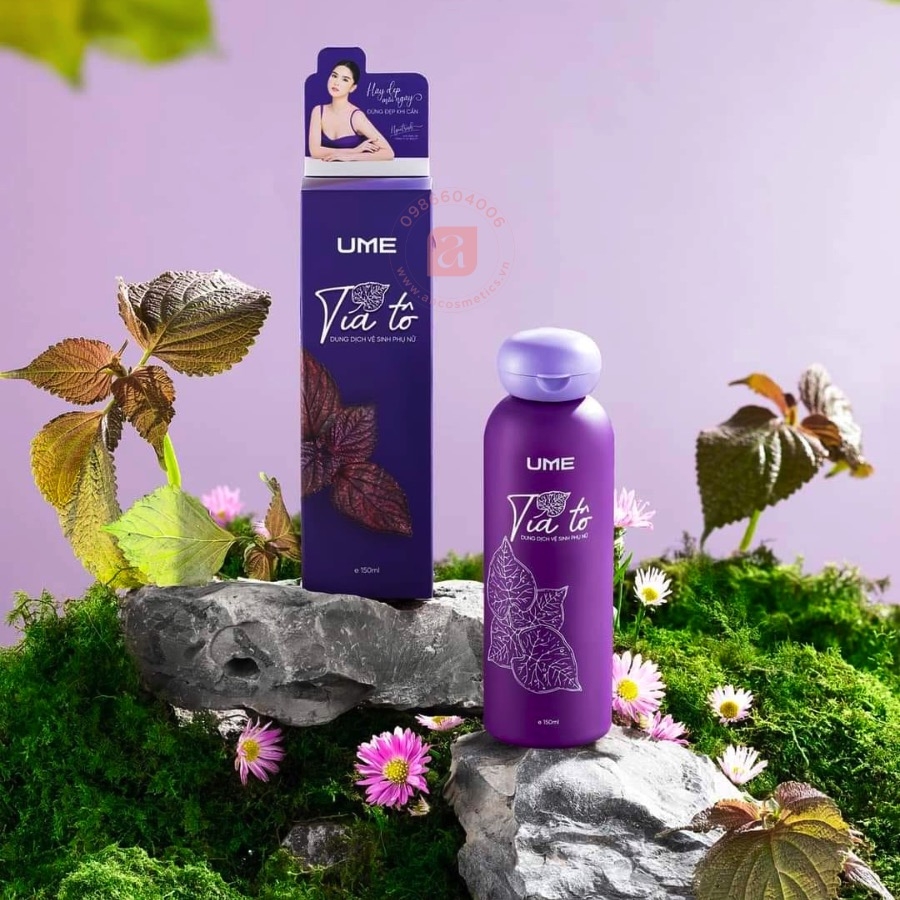 Dung dịch vệ sinh tía tô UME 150ml