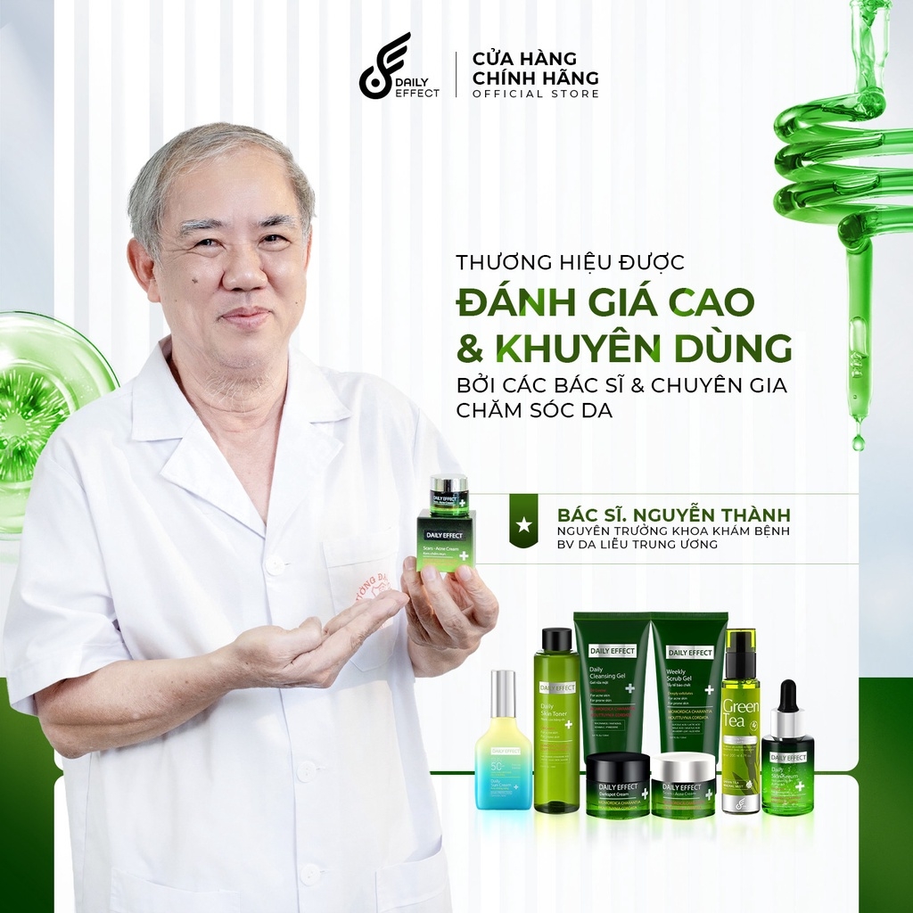 Combo Tạm Biệt Thâm và Dưỡng Phục Hồi Da Căng Mịn Khỏe Mạnh DAILY EFFECT Nutriway