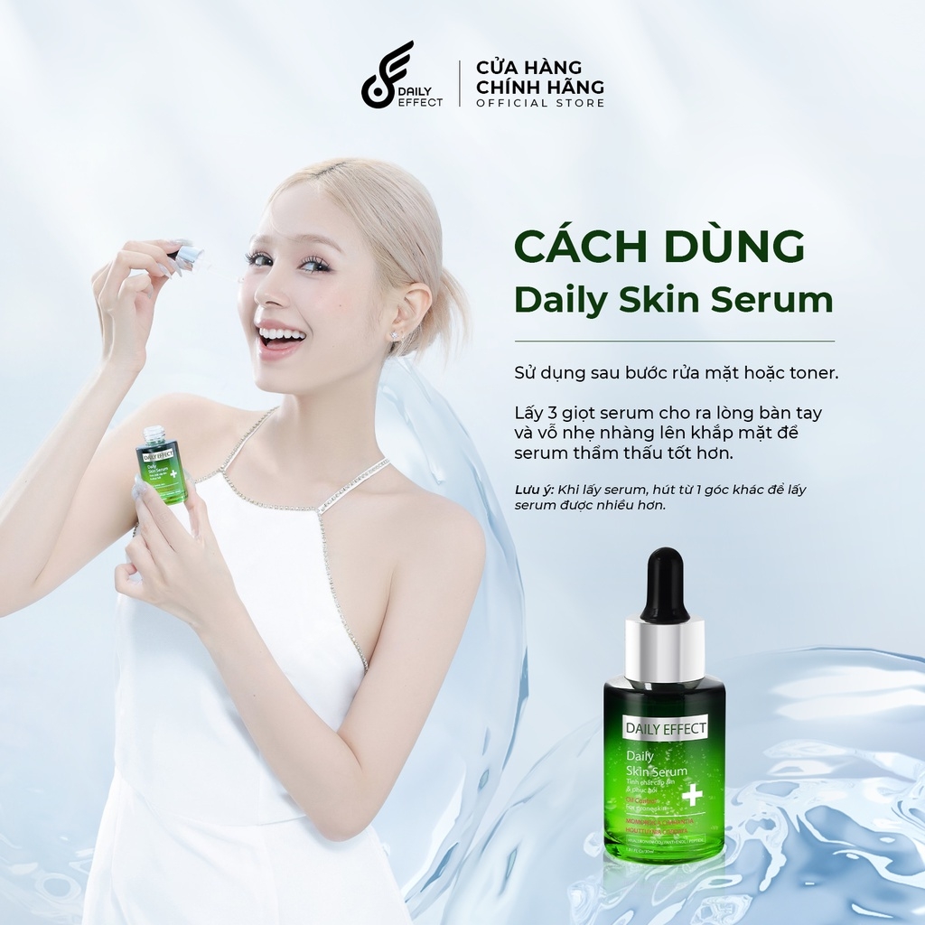 Serum Dưỡng Ẩm & Phục Hồi Da Căng Mịn DAILY EFFECT Nutriway