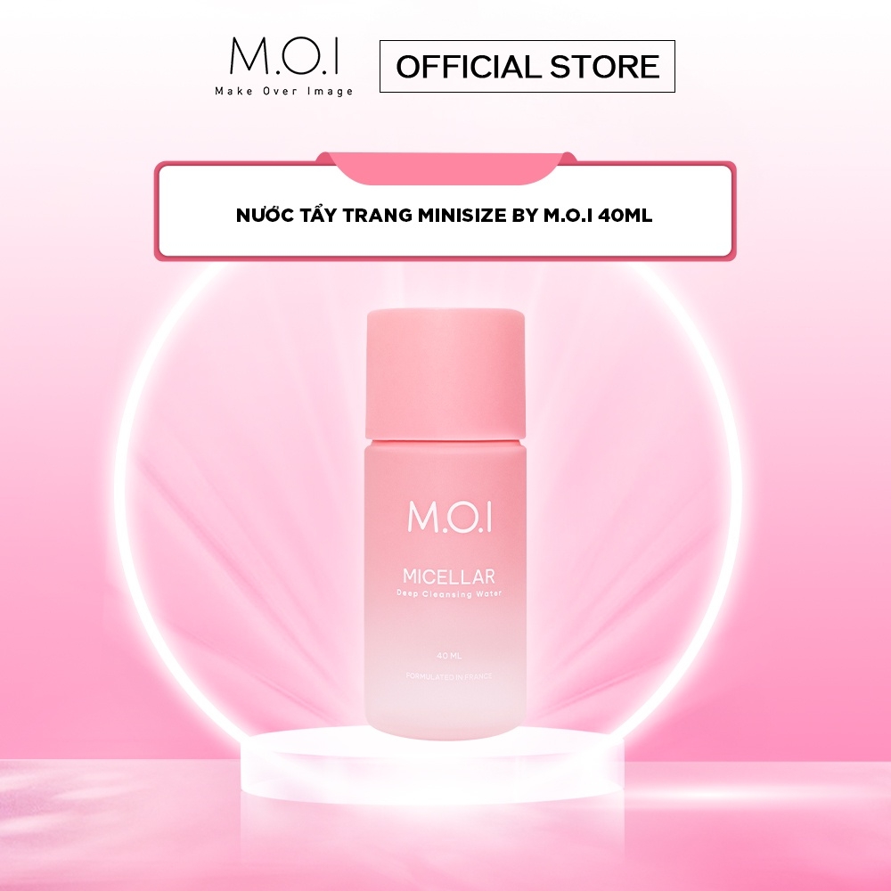 GIFT_Nước tẩy trang minisize by M.O.I 40ml - MOI Cosmectics