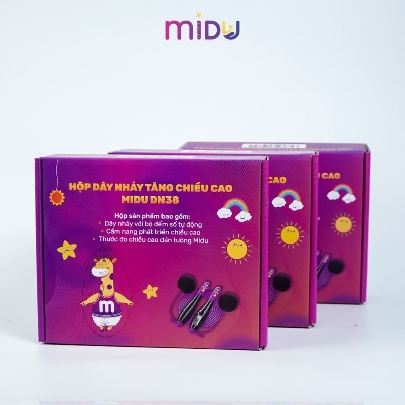 Bộ dây nhảy túi Midu DN22 cho trẻ em từ 3 tuổi trở lên Nutriway