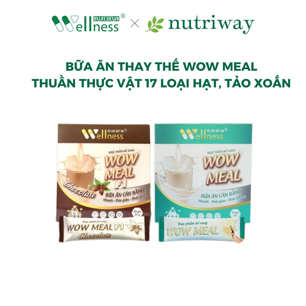 TPBS Wow Meal - Bữa ăn lành mạnh Wow Meal 30 gói
