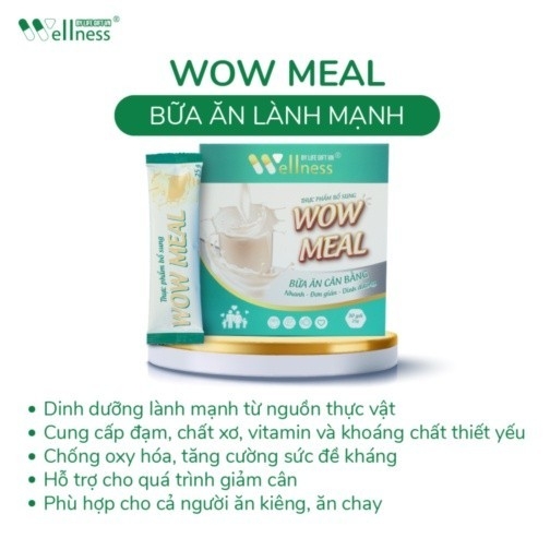 TPBS Wow Meal - Bữa ăn lành mạnh Wow Meal 30 gói