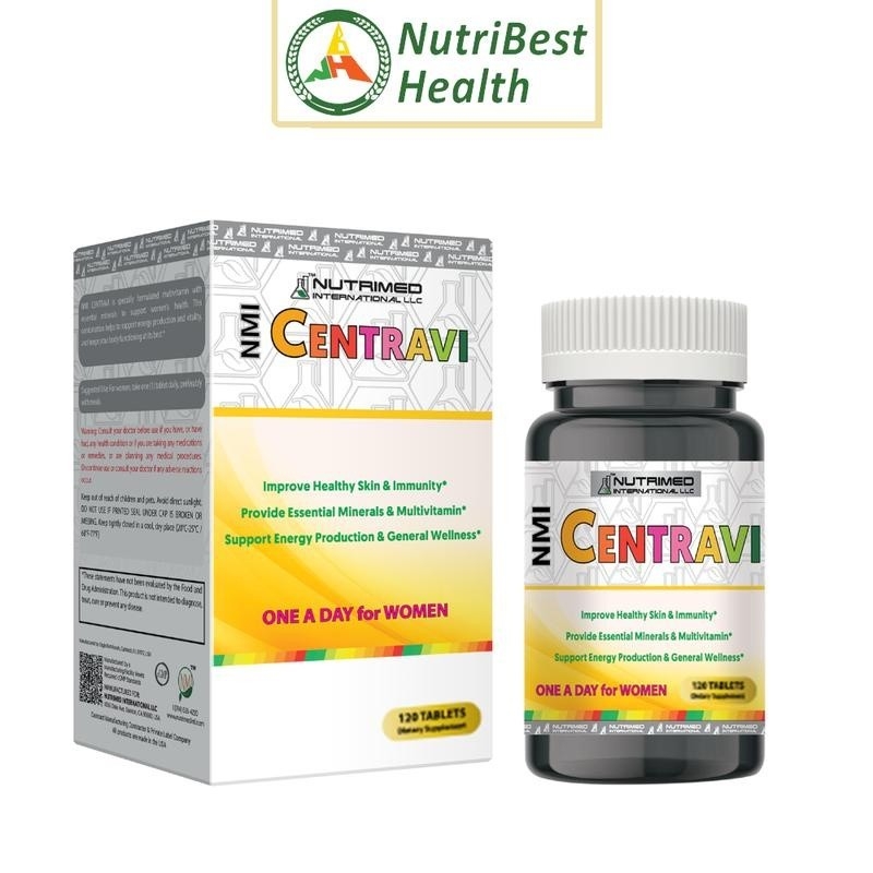 Thực phẩm bổ sung sức khỏe  NMI CENTRAVI Nutriway 120 viên giúp giữ mãi thanh xuân phụ nữ