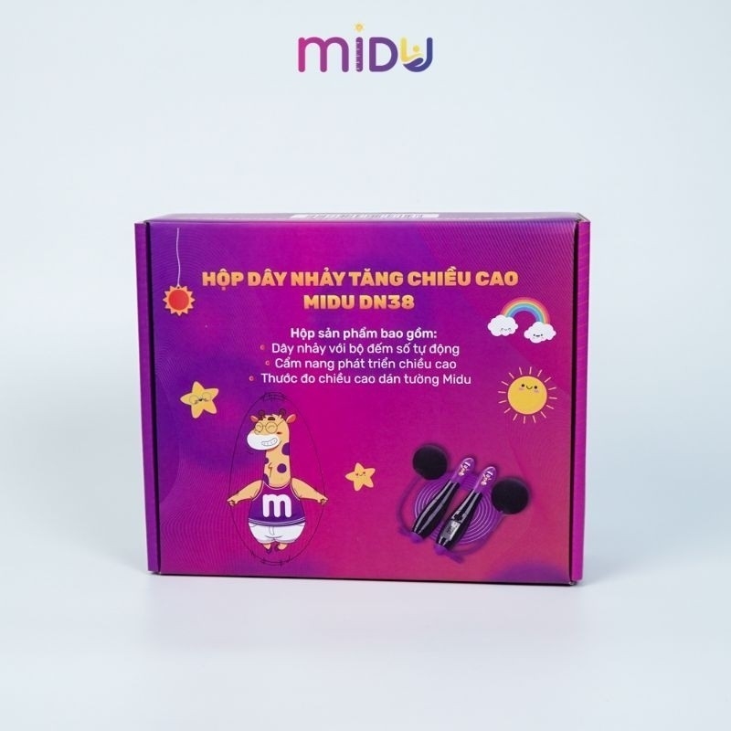 Bộ dây nhảy túi Midu DN22 cho trẻ em từ 3 tuổi trở lên Nutriway