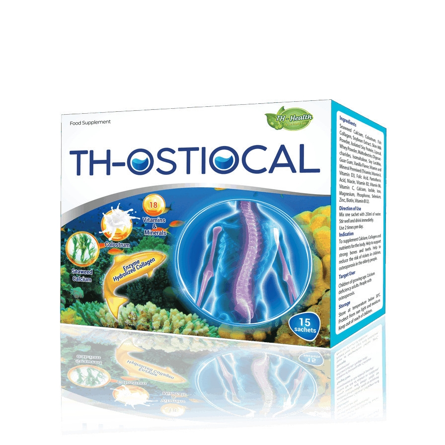 Thực phẩm bảo vệ sức khỏe bổ sung Canxi TH - Ostiocal Nutriway