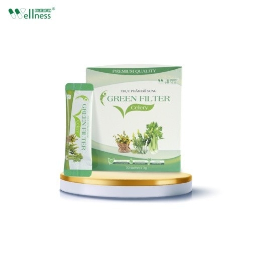 Thực phẩm bổ sung Green Filter Celery - Bột cần tây sấy lạnh bổ sung chất xơ