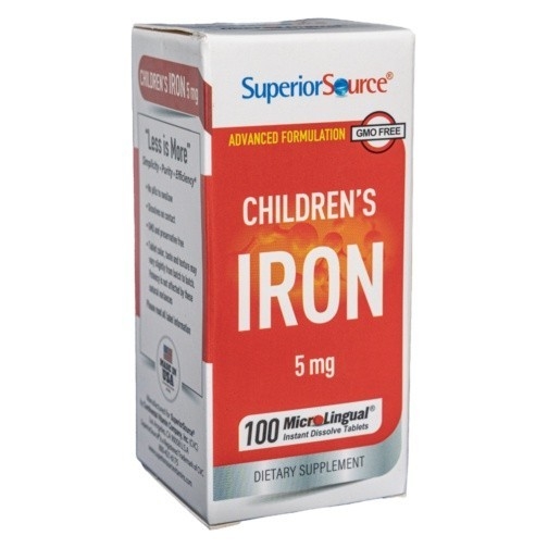 Thực phẩm bảo vệ sức khỏe CHILDREN'S IRON 5mg