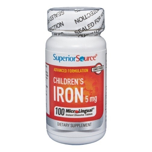 Thực phẩm bảo vệ sức khỏe CHILDREN'S IRON 5mg