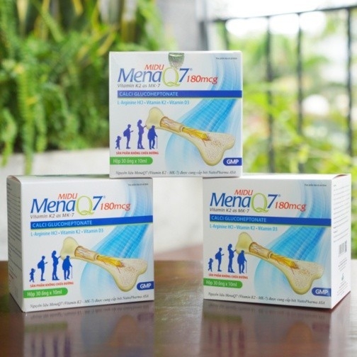Thực phẩm bảo vệ sức khỏe: MiduMenaQ7 180mcg