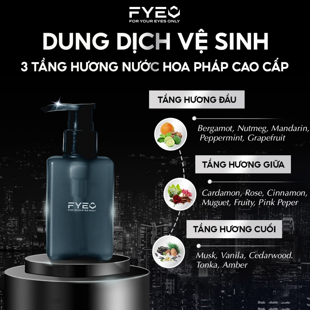 Dung Dịch Vệ Sinh INTIMATE WASH FYEO 100ml