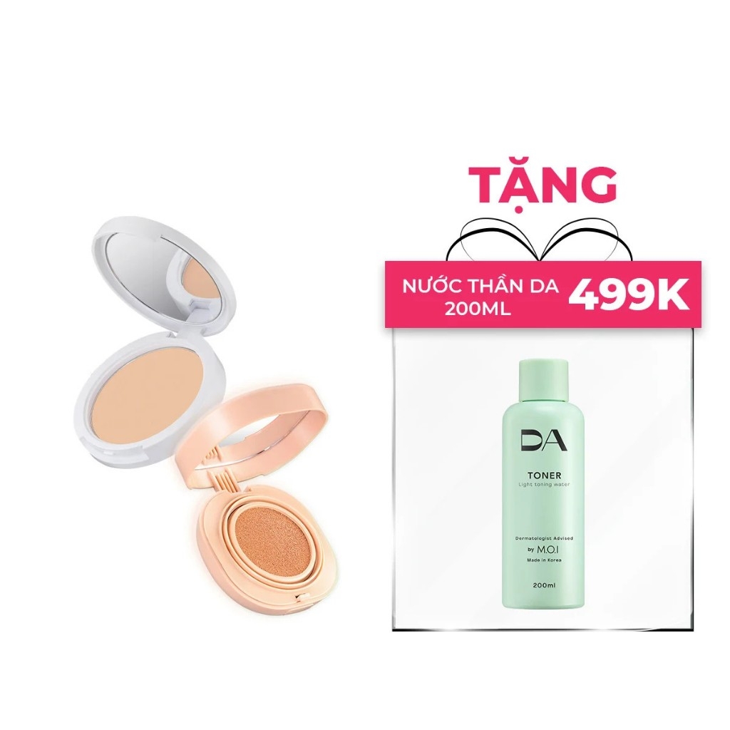 Bộ đôi M.O.I Phấn nước Baby Skin Cushion và Phấn phủ Baby Skin Powder