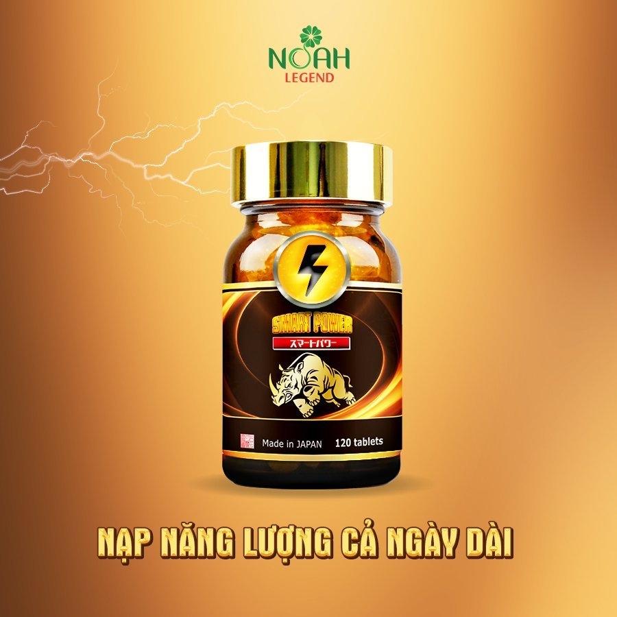 Viên Uống hỗ trợ tăng cường sinh lý nam giới Smart Power Nhật Bản Nutriway 120 viên