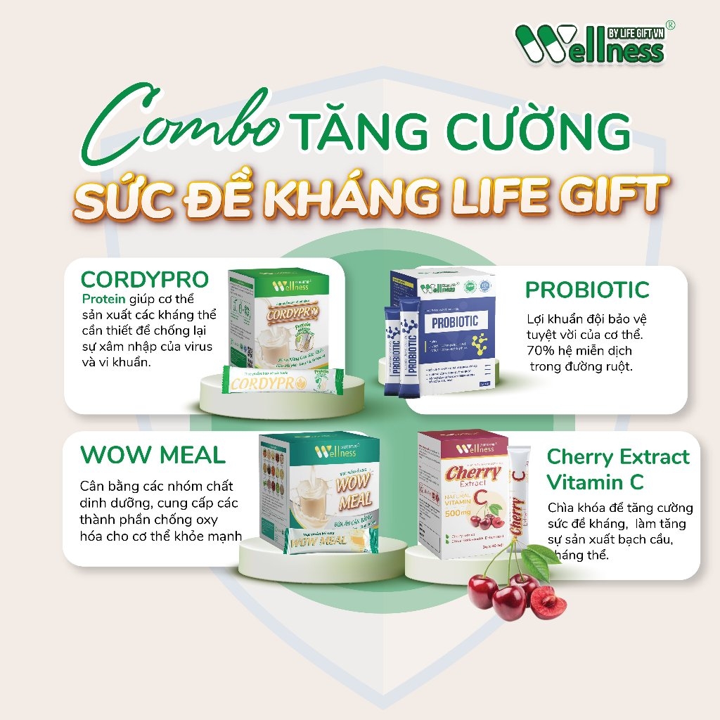TPBVSK Cordypro – Bổ sung protein thực vật, tăng đề kháng