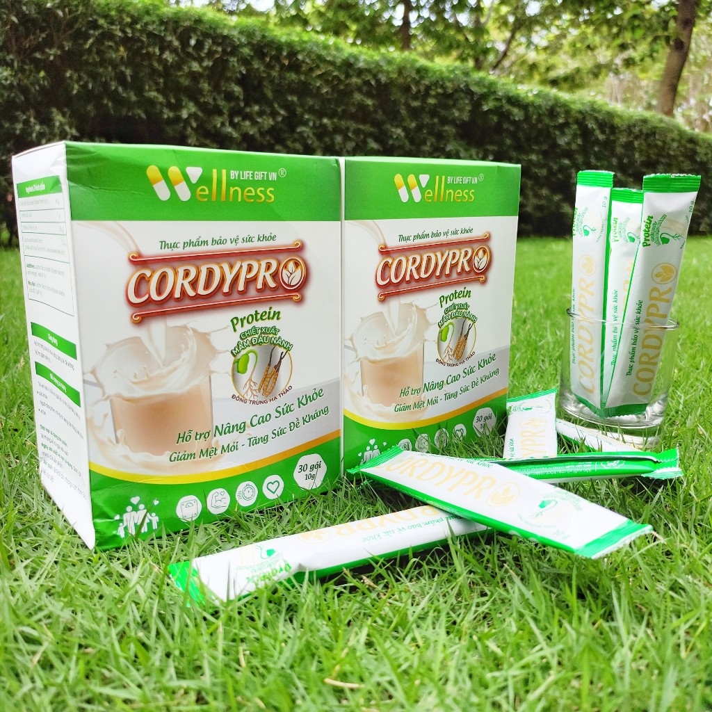 TPBVSK Cordypro – Bổ sung protein thực vật, tăng đề kháng