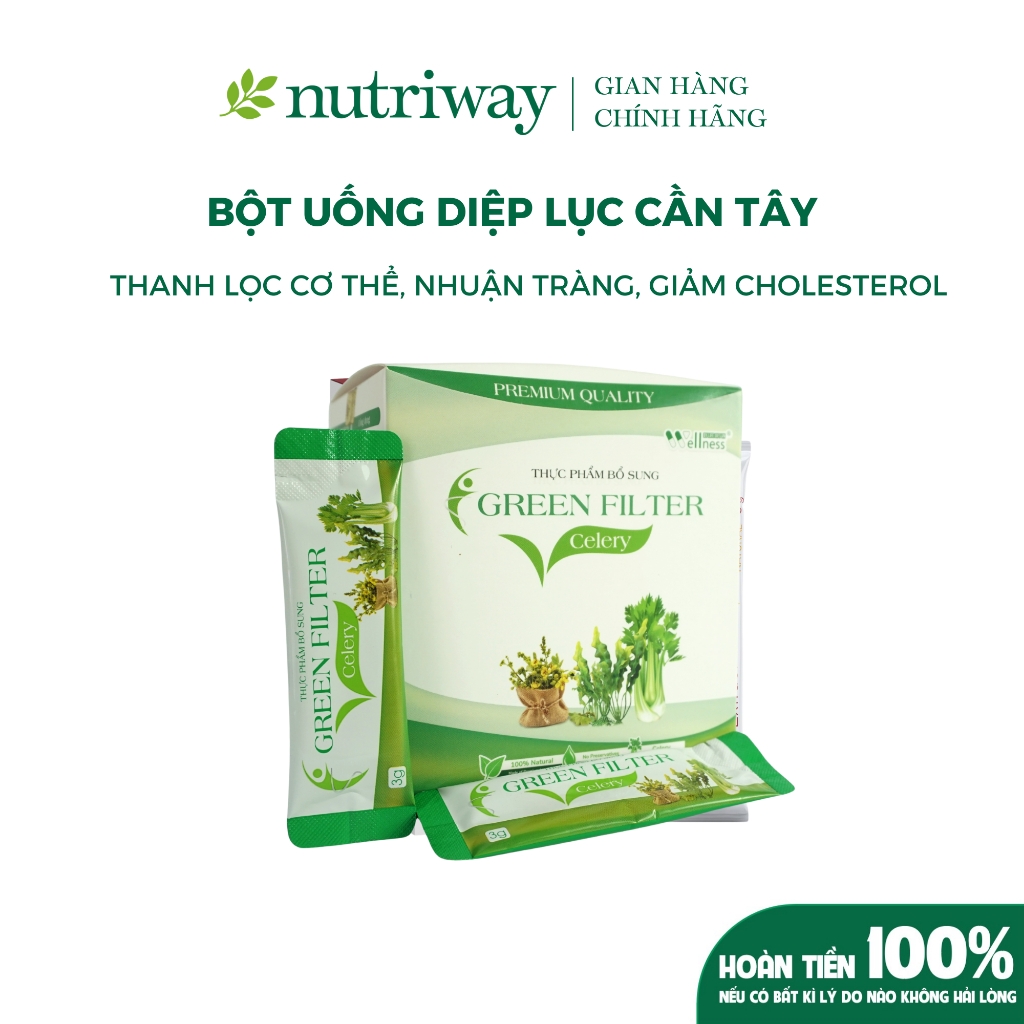 Combo Protein Thực Vật Cordypro, Cherry Extract Vitamin C, Wowmeal, Cần Tây Diệp Lục Nutriway Wellness Life Gift VN