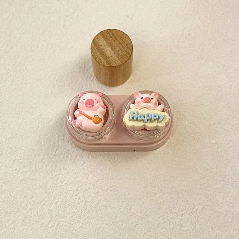 Khay Mini 3D Gấu Nâu _ Heo Hồng