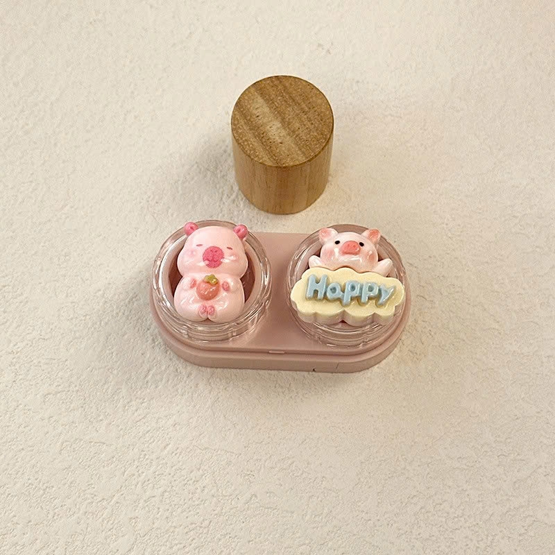 Khay Mini 3D Gấu Nâu _ Heo Hồng