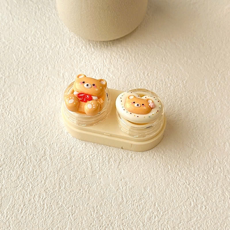 Khay Mini 3D Gấu Nâu _ Heo Hồng