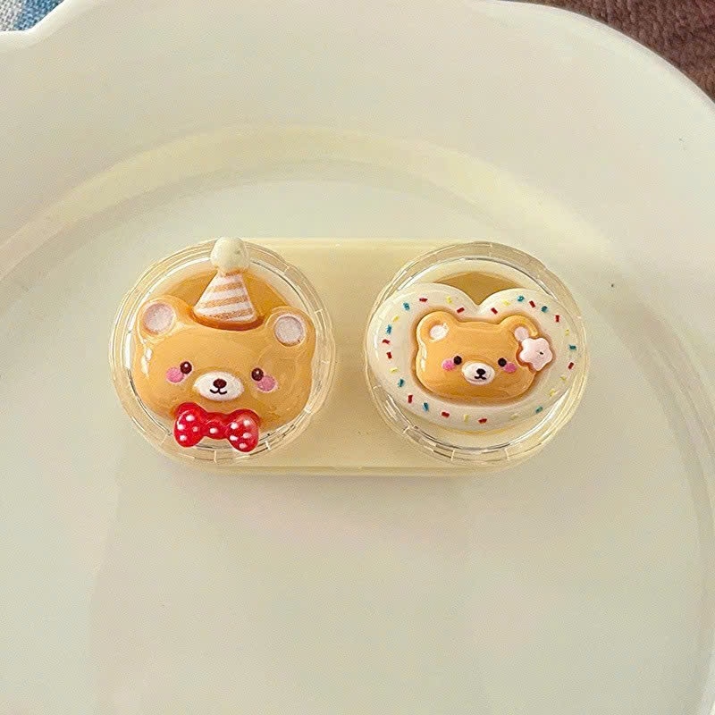 Khay Mini 3D Gấu Nâu _ Heo Hồng
