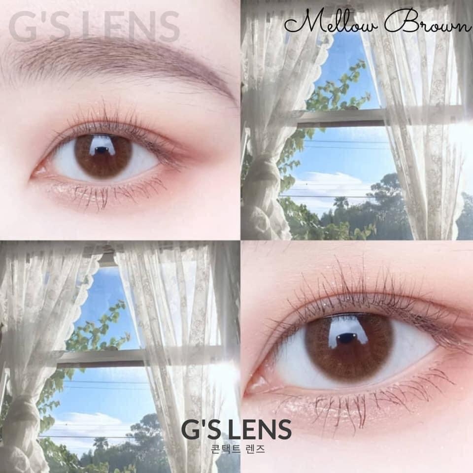 Kính Áp Tròng 50 Mẫu Lens Mắt Xám Nâu Blue Black Choco 0 Độ Cận Tây Tự Nhiên