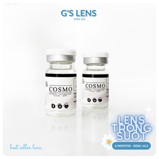 Kính áp tròng 3 tháng COSMO trong suốt không màu không giãn tròng - Cosmo
