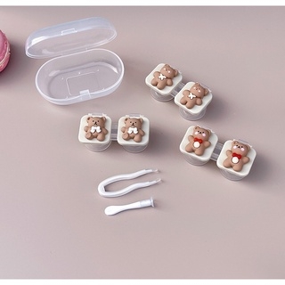 Khay Mini 3D Gấu Nhiều Mẫu - Case Đựng Lens