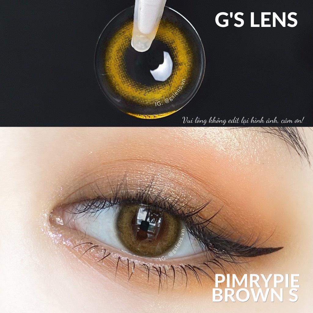 Kính Áp Tròng 50 Mẫu Lens Mắt Xám Nâu Blue Black Choco 0 Độ Cận Tây Tự Nhiên