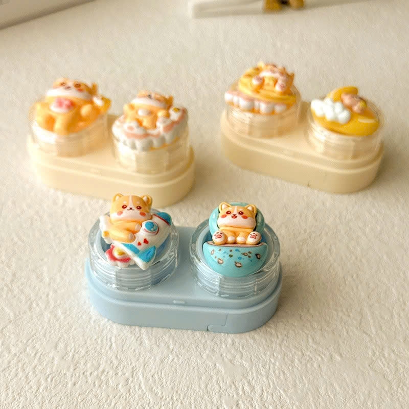 Khay Mini 3D Cún Shiba