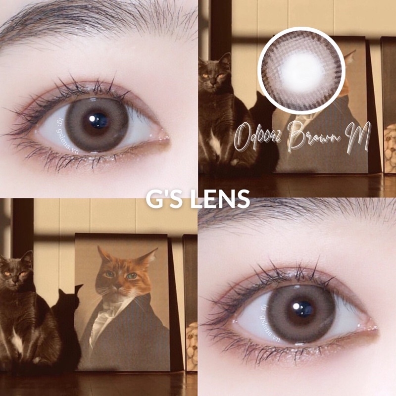 Lens mắt OD0042 Brown 14.2mm