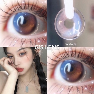 Kính áp tròng 6 tháng X644 PINK màu hồng xanh sáng tây không giãn tròng GTRENDY - MC38