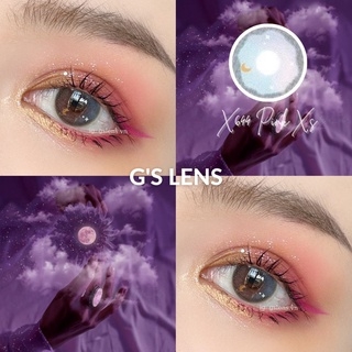 Kính áp tròng 6 tháng X644 PINK màu hồng xanh sáng tây không giãn tròng GTRENDY - MC38