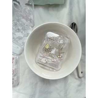 Khay Đôi Mini Cute- Case Hộp Đựng Lens
