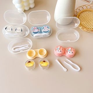 Khay Gương Mini 3D Cinnamaroll Kuromi Pastel 2- Case Đựng Lens