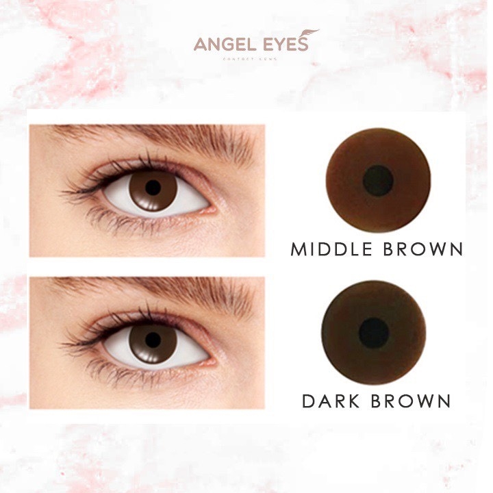 [LOẠI TỐT] Lens thẩm mỹ che khuyết điểm Angel Eyes dành cho mắt bị đục thủy tinh thế, kéo mây, cườm - GSLENS