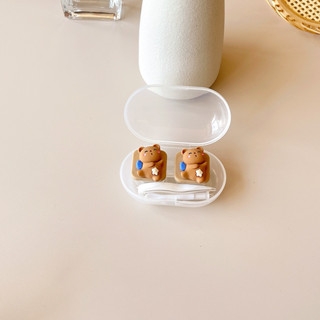Khay Mini 3D Gấu Brown Nâu Đậm