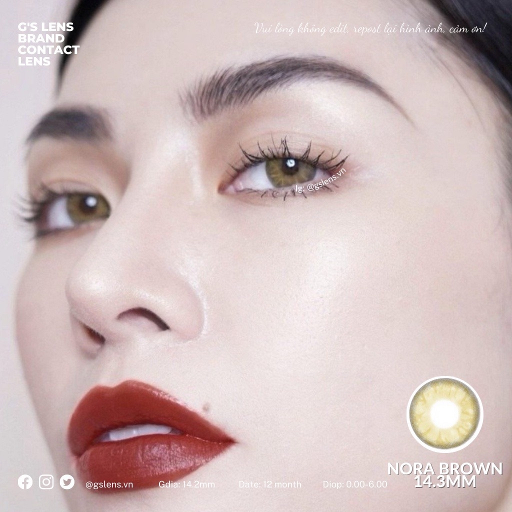 NORA BROWN Size S 14.2mm (0-6 độ)