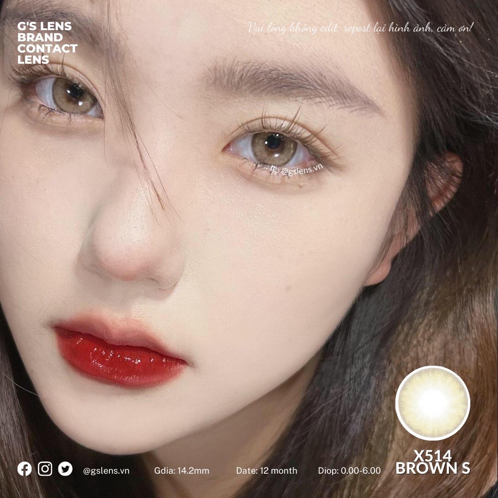 Lens X514 Brown 14.2mm