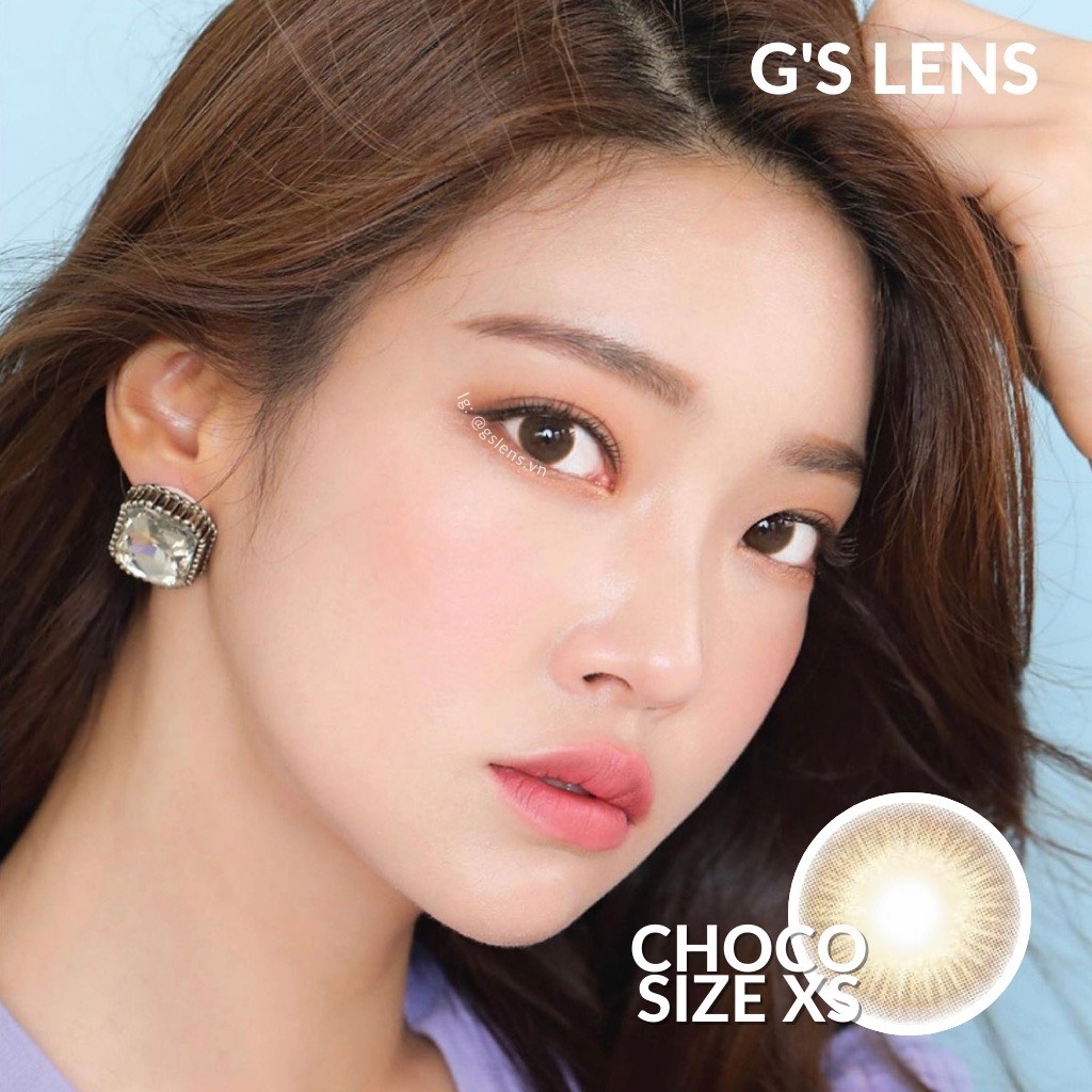 Kính Áp Tròng Lens Mắt CHOCO Size XS 14.0mm (0-6 độ)