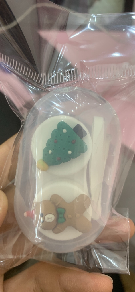 Khay Mini 3D Noel Cute - Case Đựng Lens
