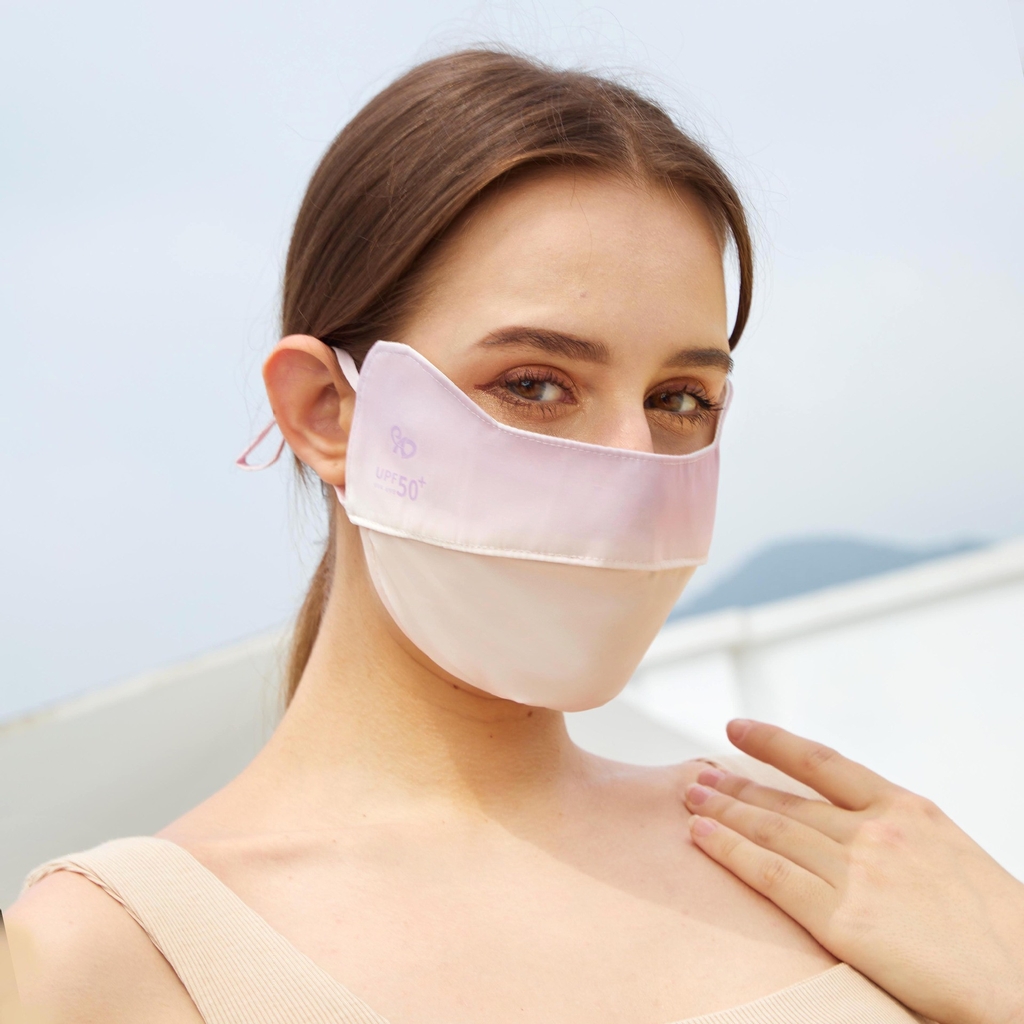 Khẩu Trang Tia UV Đổi Màu Logo