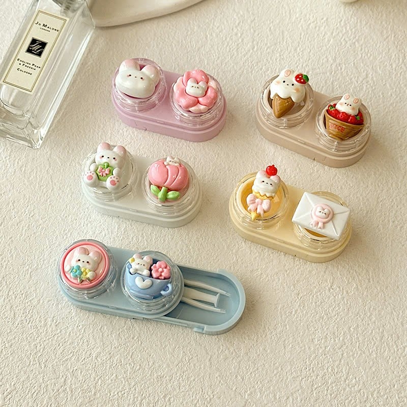 Khay 3D Mini Thỏ Đáng Iu
